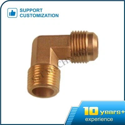 NPT Flare Mosazné koleno